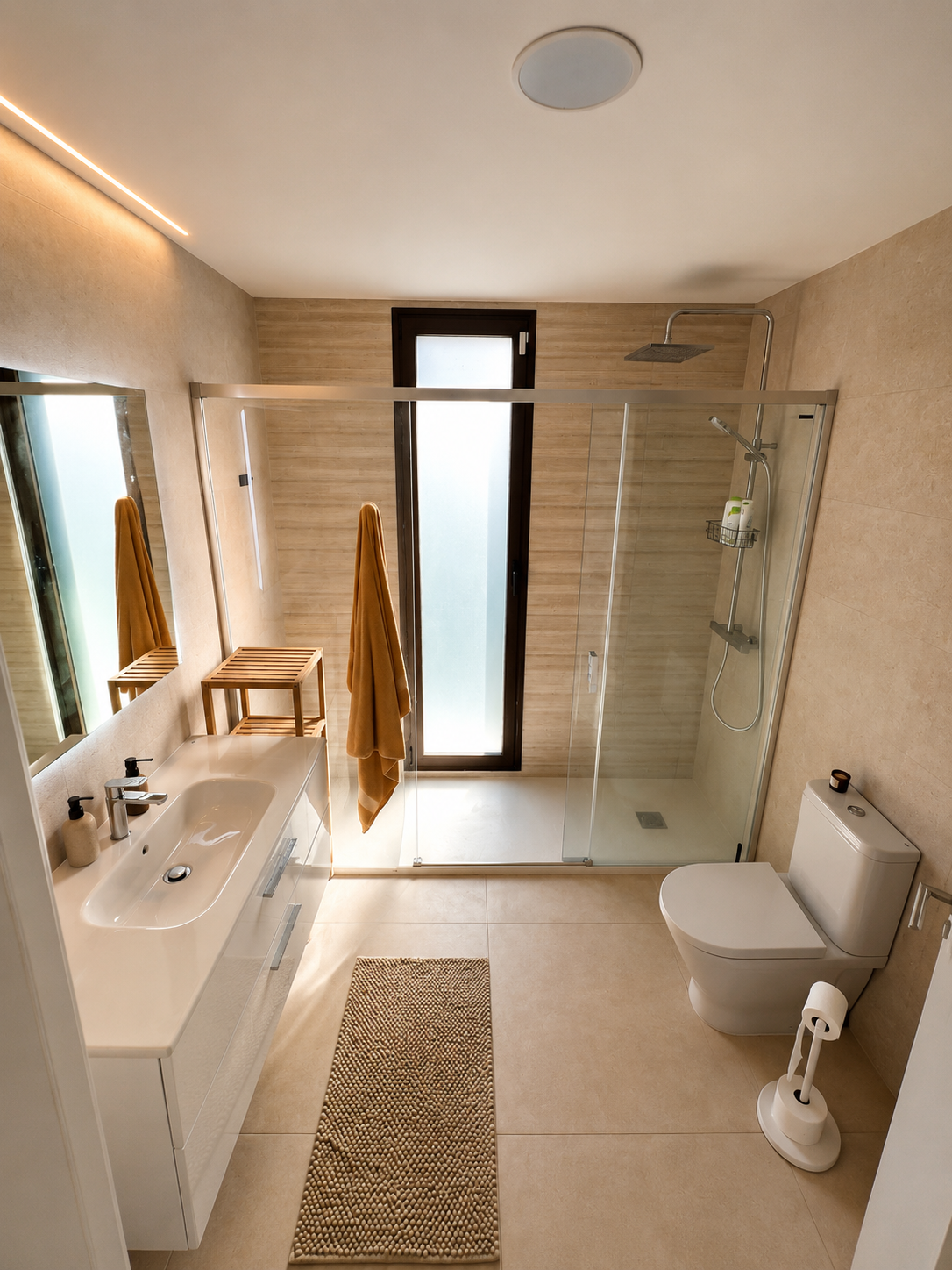 Master bathroom